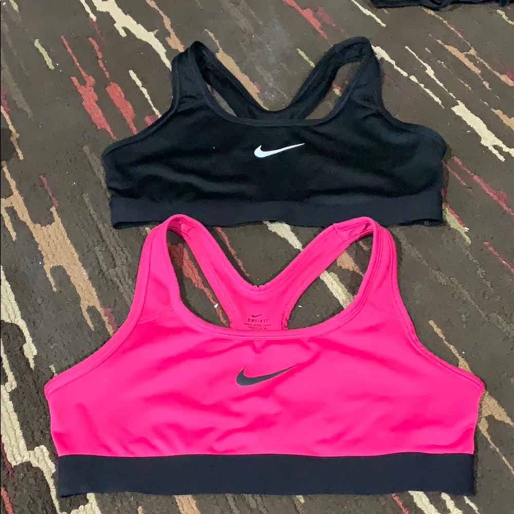Nike youth sports bras